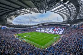 Premier League Stadium Full of Fans